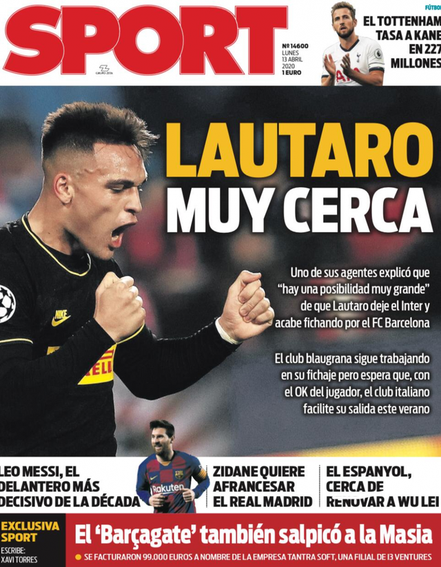 小法：不认为差距有那么大，有国米那种前锋你总会更接近胜利（小法：差距没那么夸张，若拥有国米那样的前锋，胜利会更近）